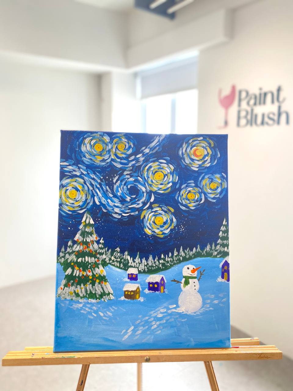 Van Gogh Winter Night