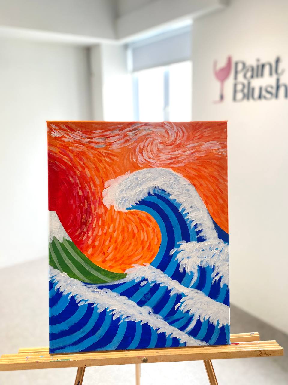 The Great Wave Van Gogh