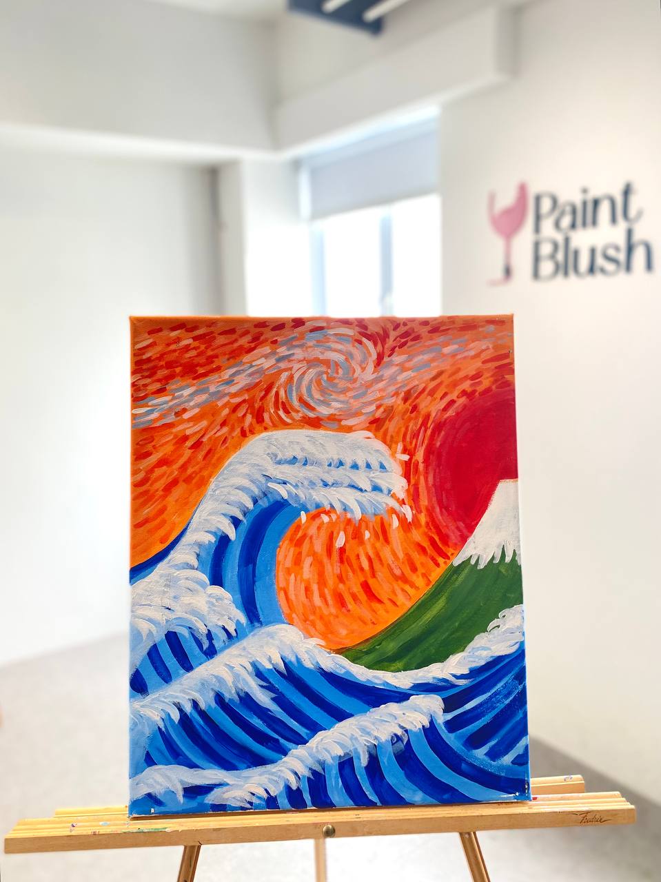 The Great Wave Van Gogh