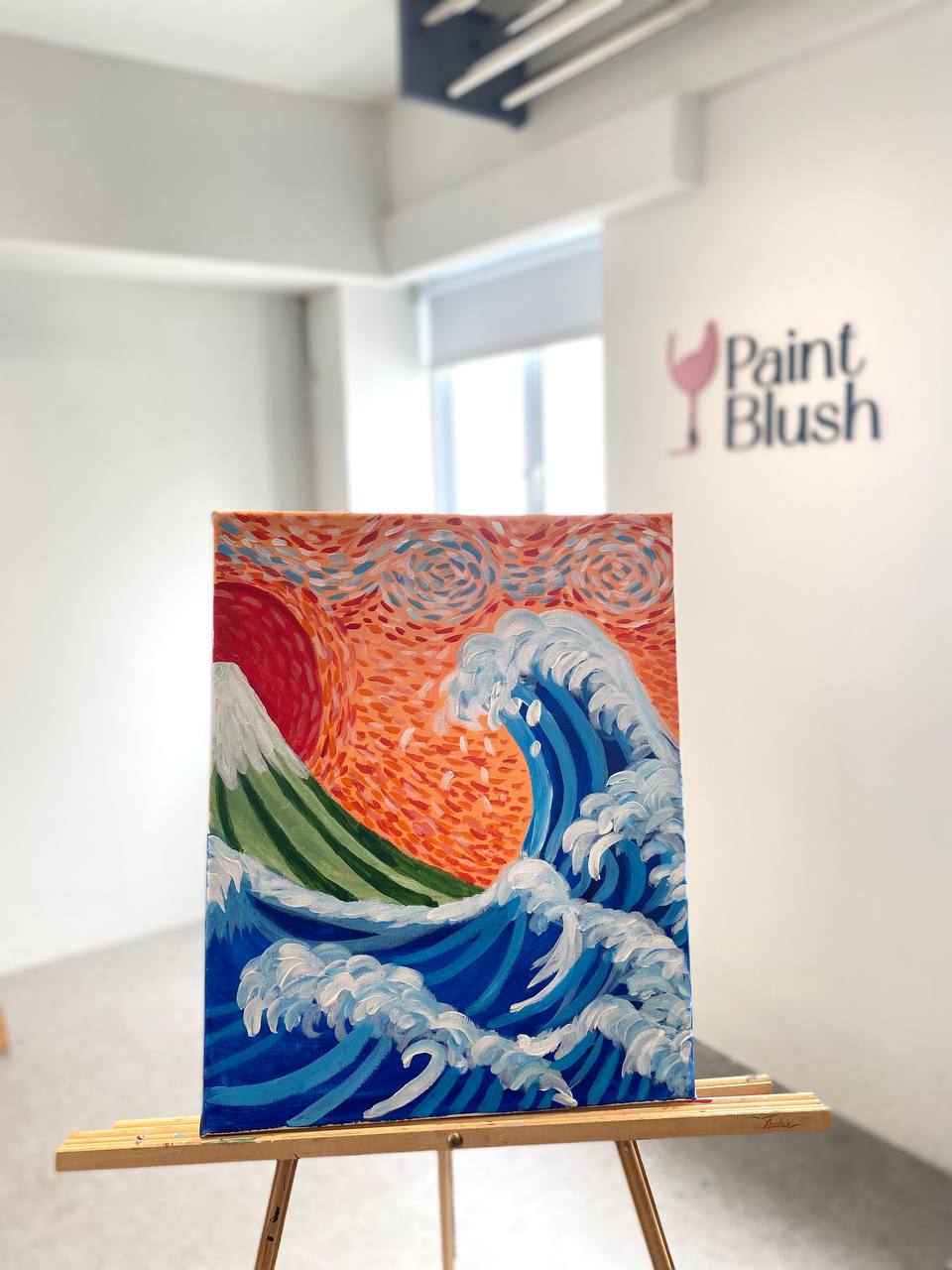 The Great Wave Van Gogh