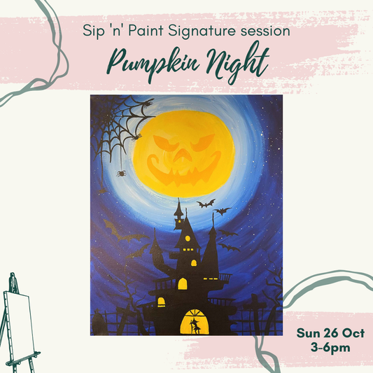 Oct 26 (Sunday) 3pm-6pm : Pumpkin Night Castle