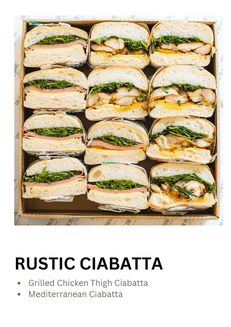 (For Private Functions only) Artisanal Culinary Selections by The Plattering Co
