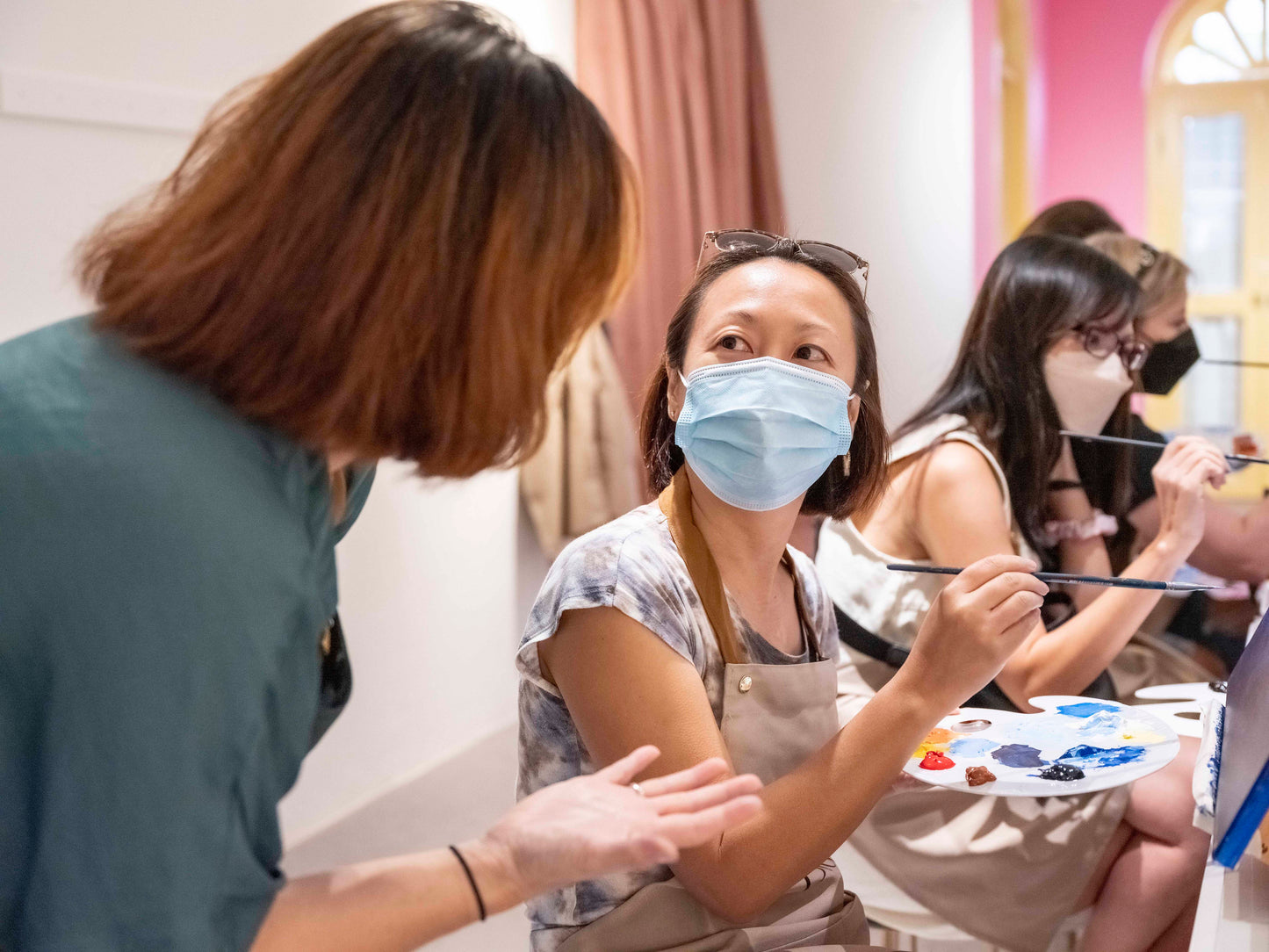 Art Jamming Sip n Paint - Soft Verbal Guided