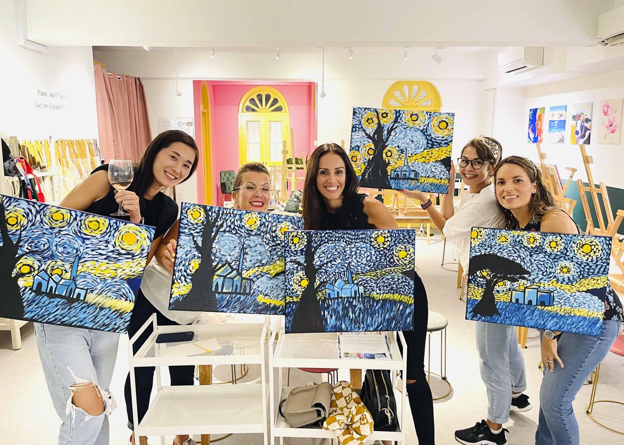 Art Jamming Sip n Paint - Fully Guided (Signature)