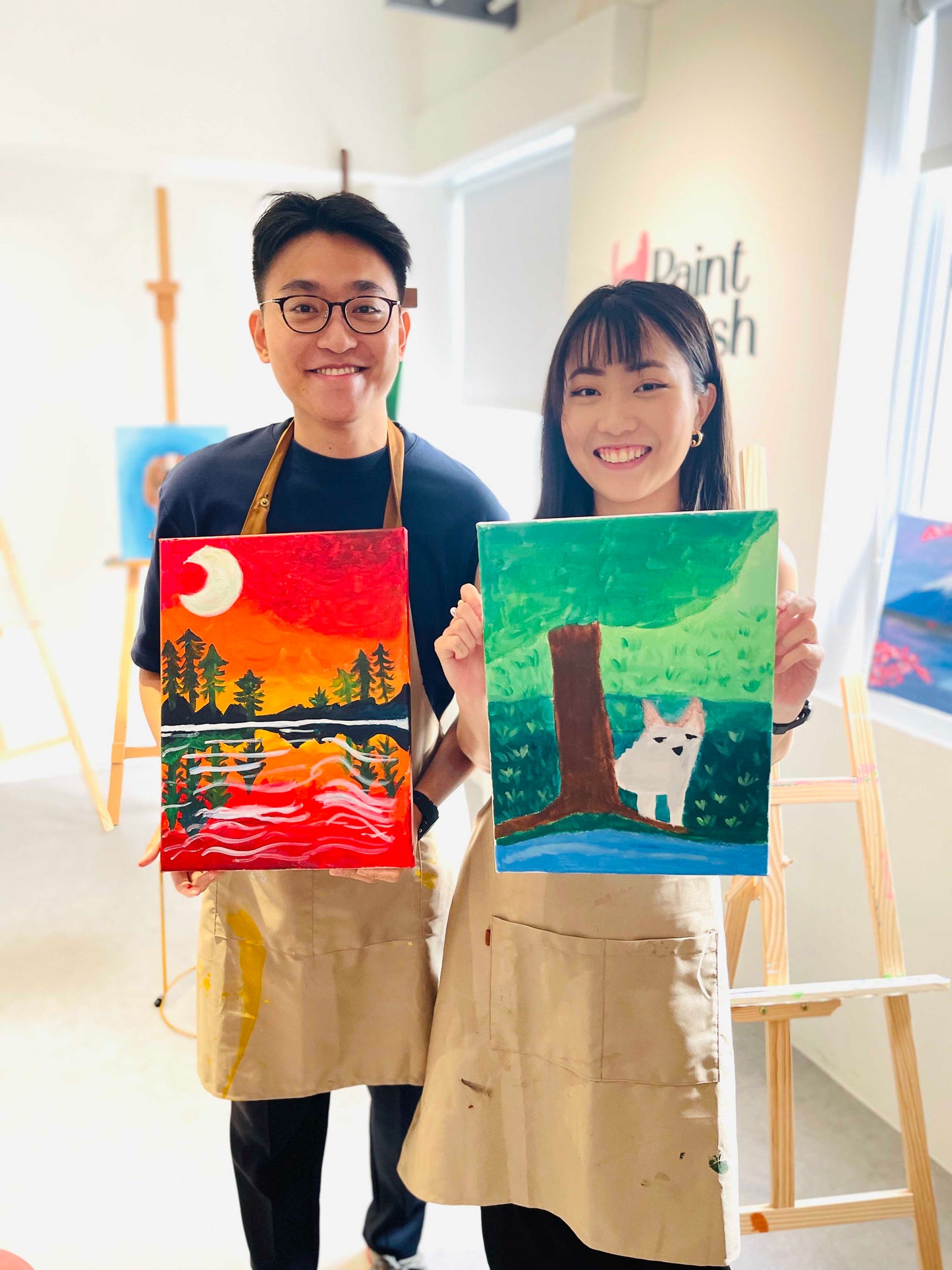 Art Jamming Sip n Paint - Unguided - Paint Anything You Like