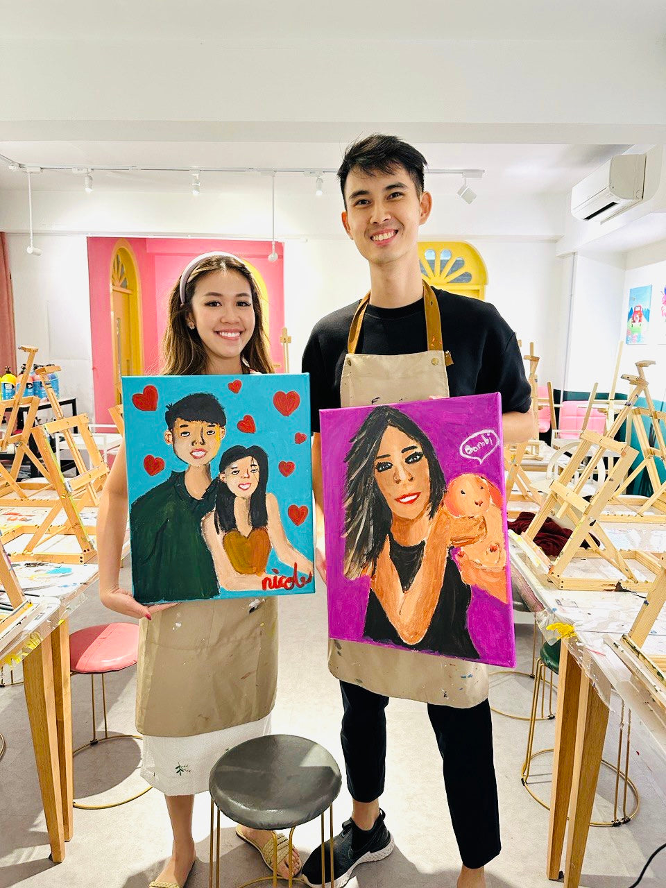 A set of Couple Friends