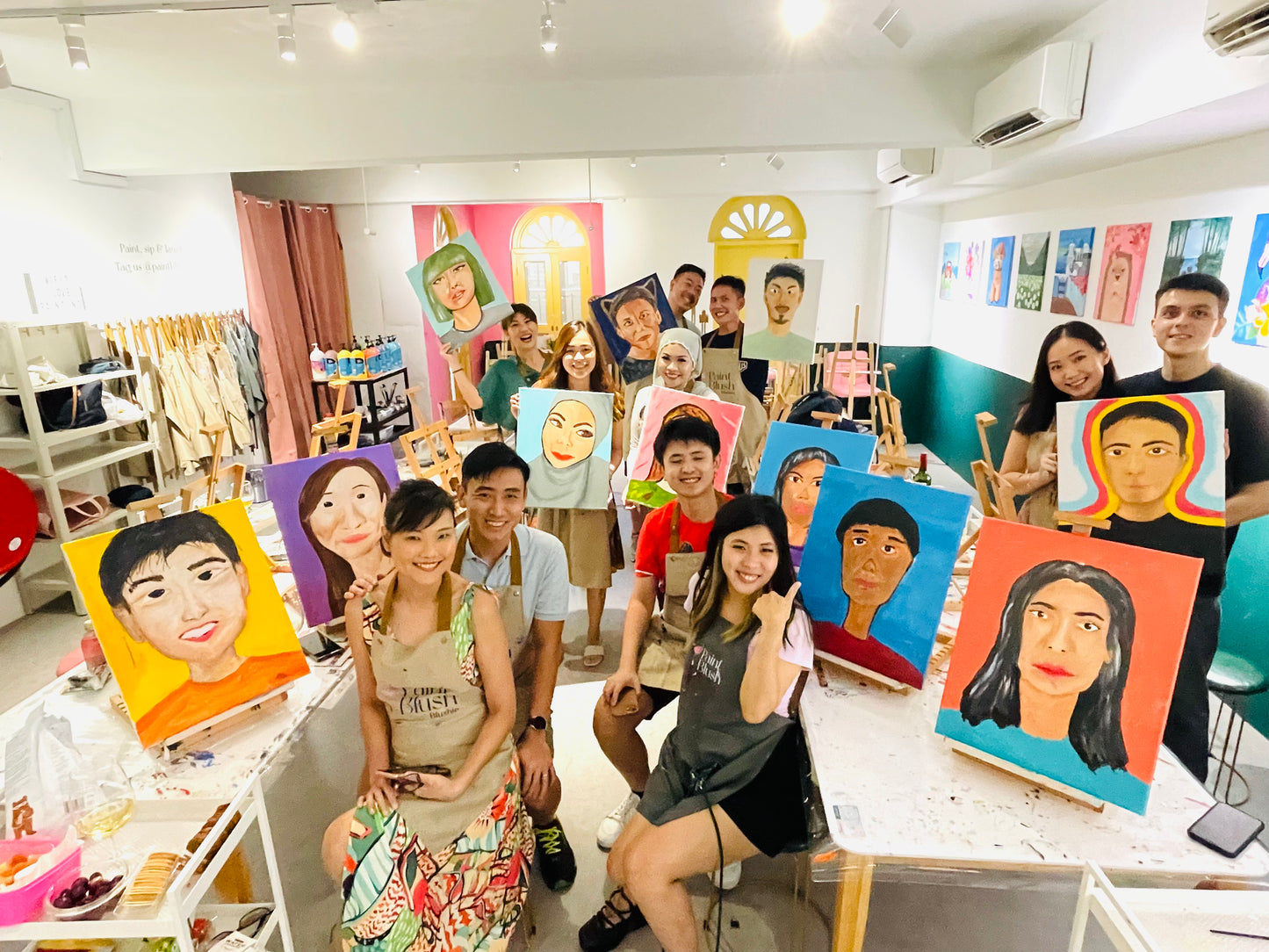 Paint your Partner & Bring your Couple Friends Package