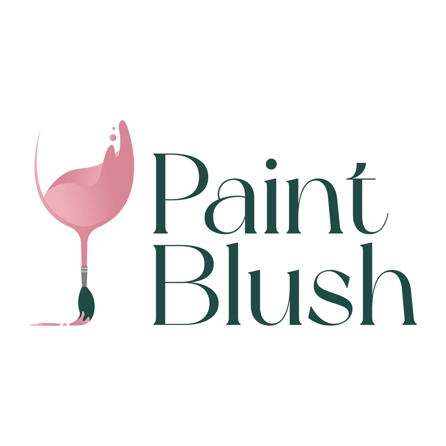 Sip ‘N’ Paint Art Jamming Paintblush