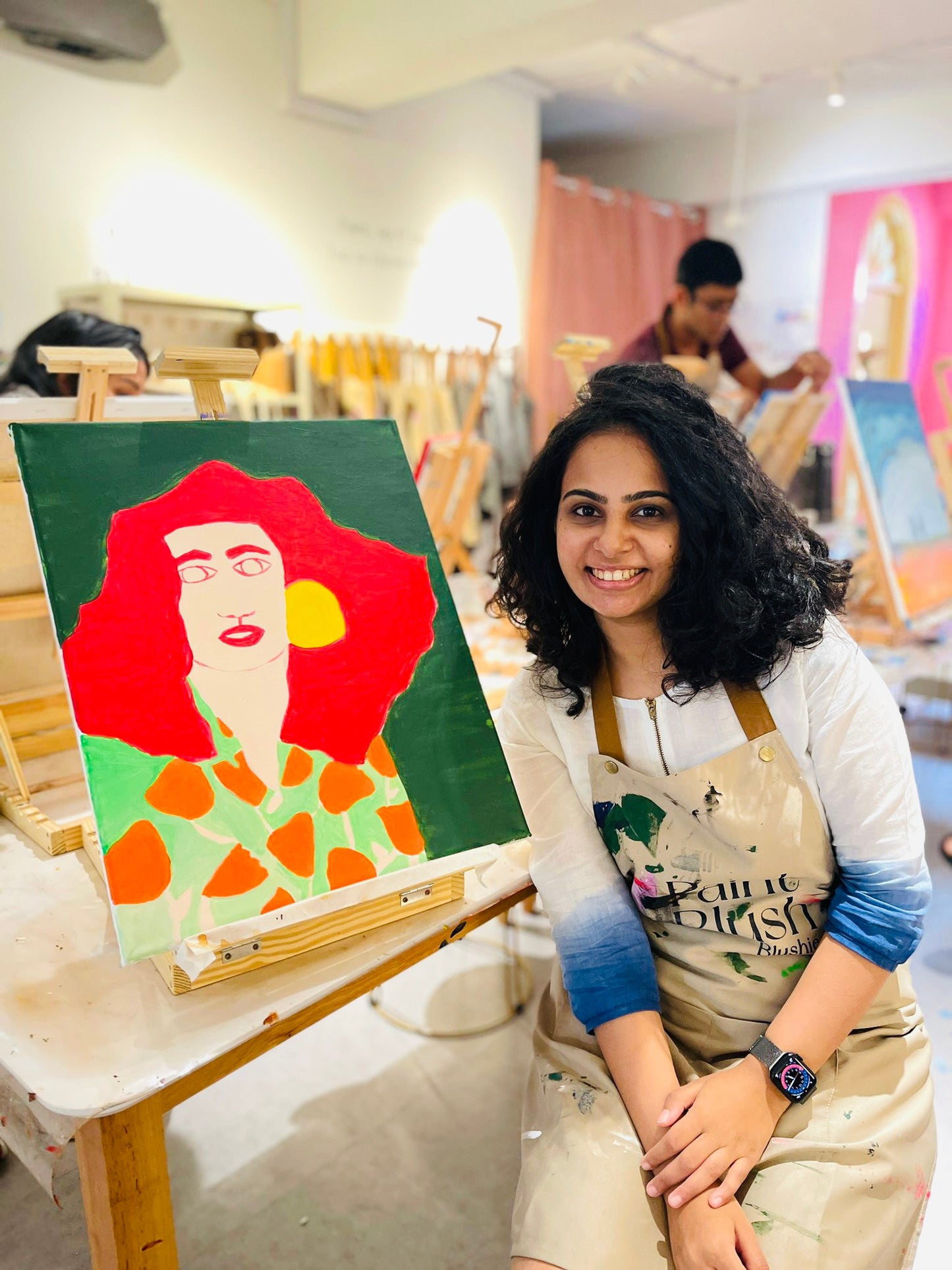 Art Jamming Sip n Paint - Soft Verbal Guided