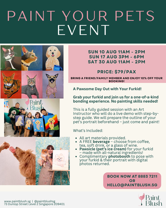 Paint Your Pets Event (Aug)