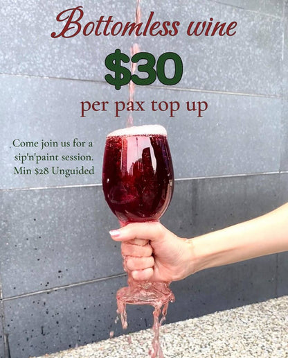 Bottomless Wine: Drink unlimited wine!