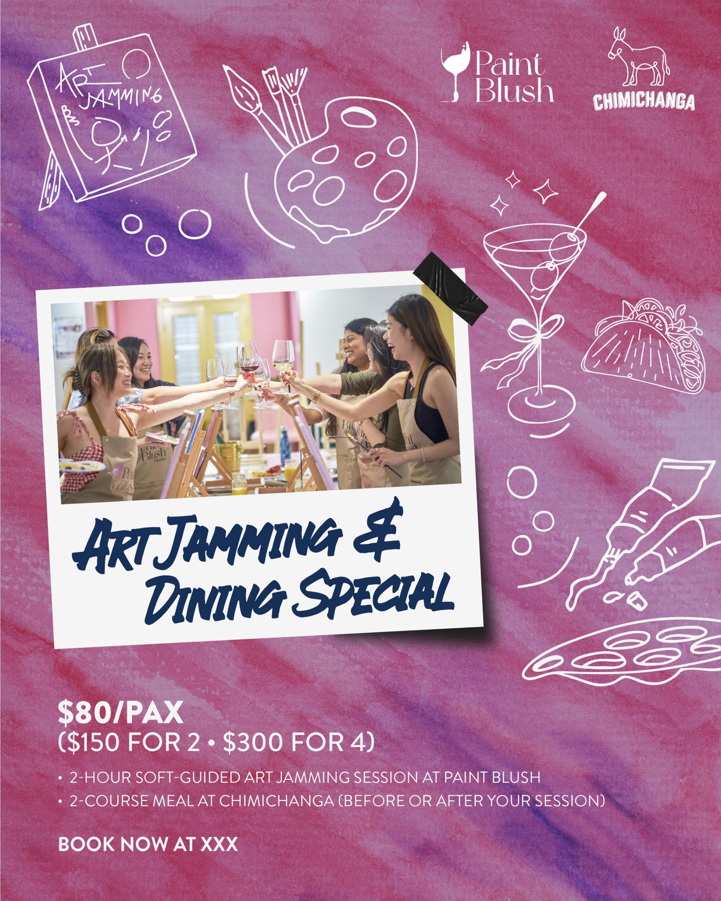 Art Jamming & Dining Special