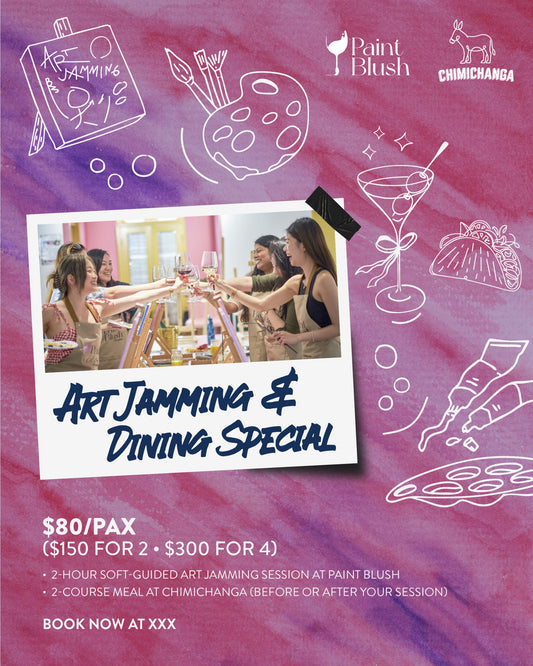 Art Jamming & Dining Special